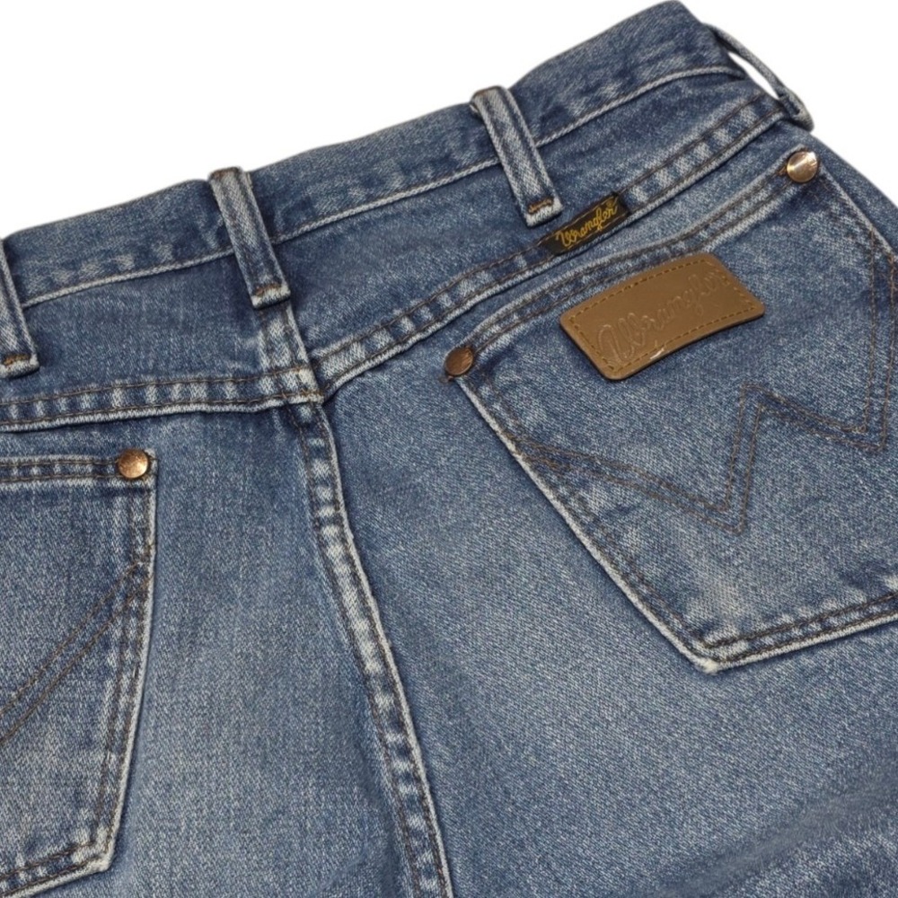 Wrangler Jeans Men 32x32 Blue Cowboy Cut Original Fit 13MWZGK Denim